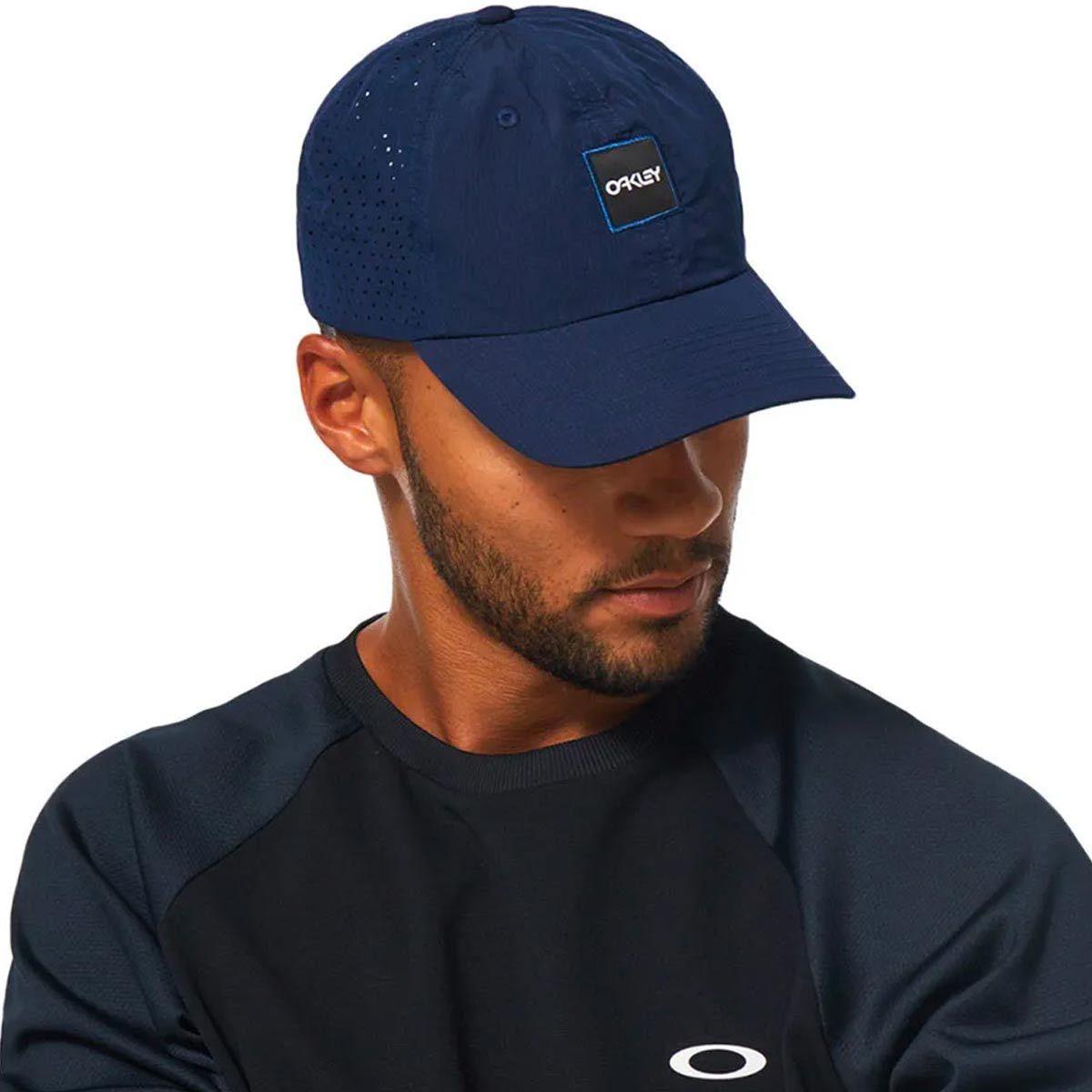 Jockey Oakley Weekend B1B Patch Hombre Azul-2