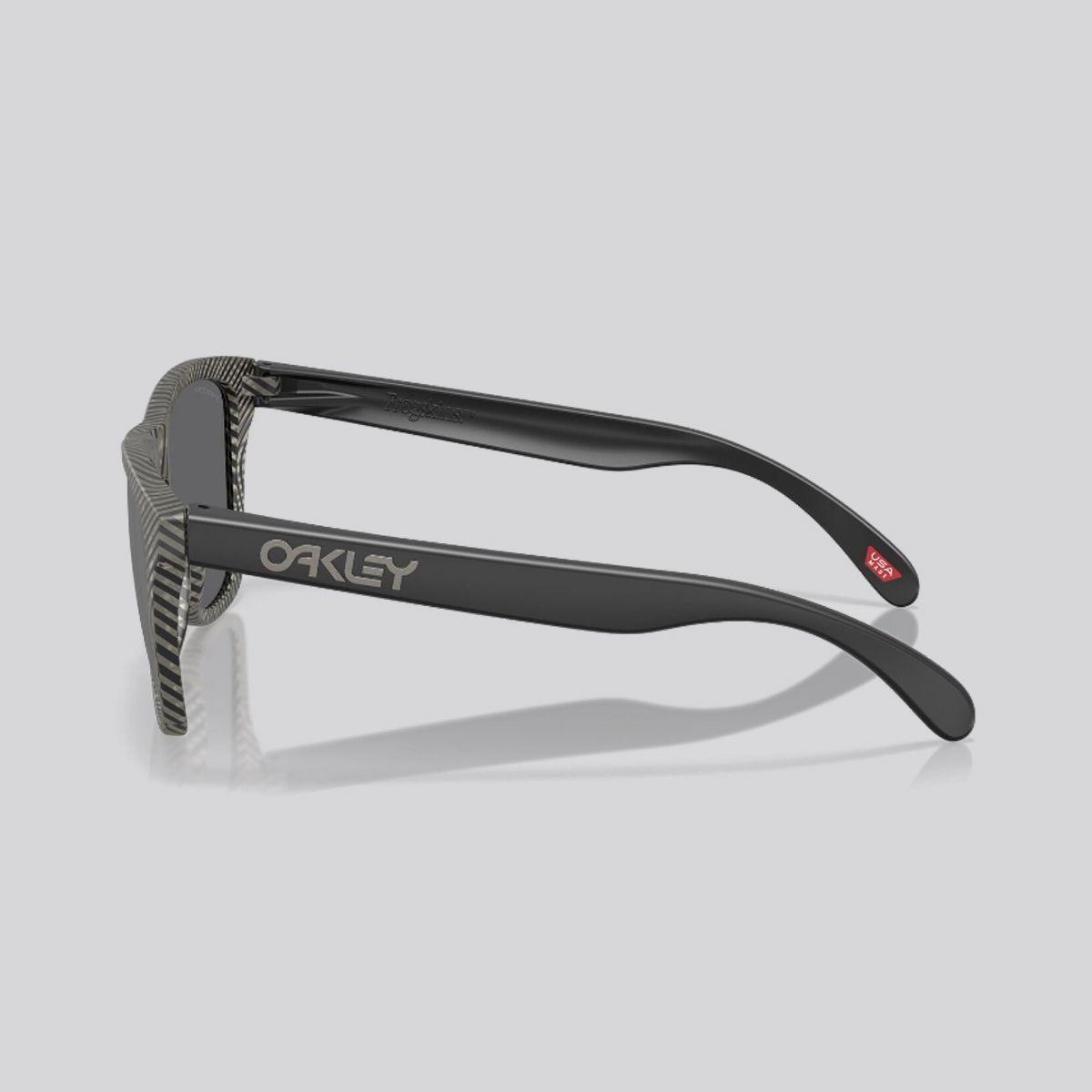 Lentes de Sol  Frogskins Oakley Black/Matte Grey Fingerprint-2