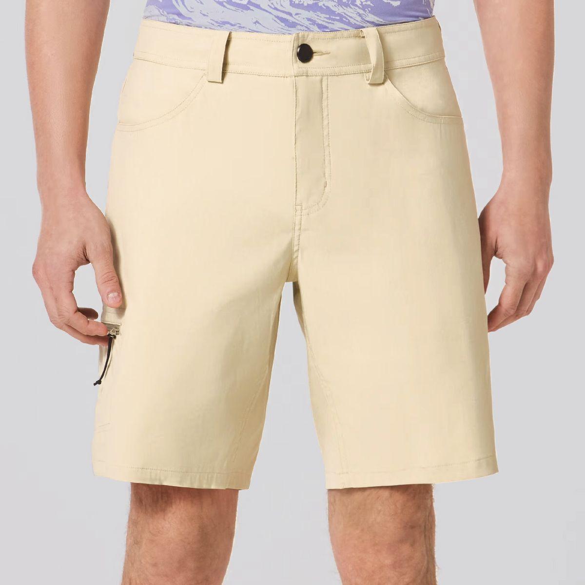 Short Hombre Golf Hybrid Oakley Silver Sage/White Heather-0