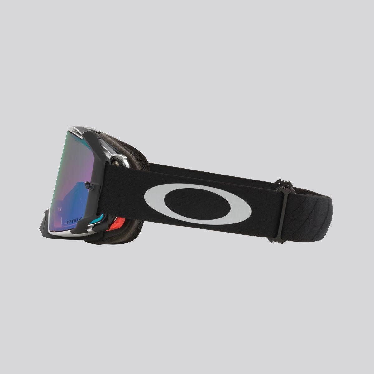 Antiparras  Airbrake MX Tuff Blocks Oakley Gunmetal Black-2