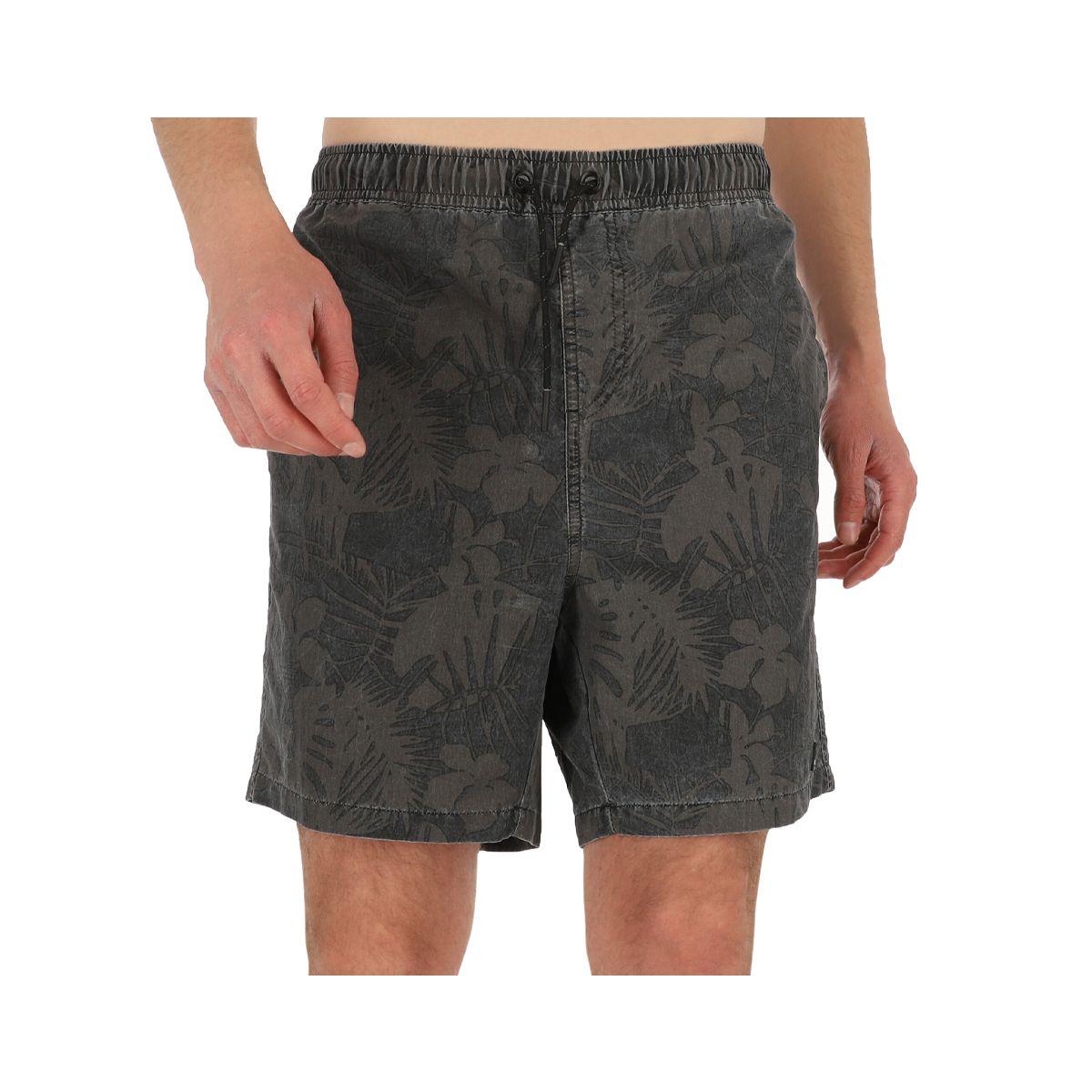 Boardshort Oakley Volley Flower Hombre Black-0