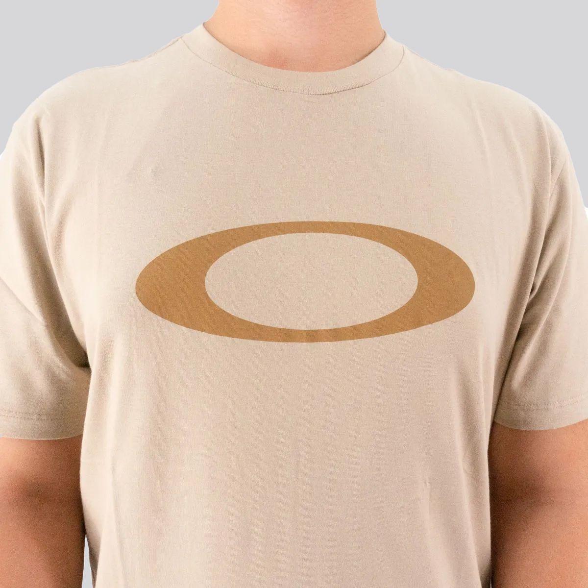 Polera Hombre O-Ellipse Oakley Beige-2