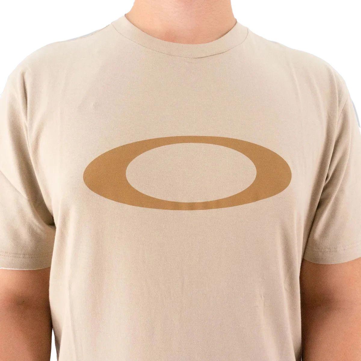 Polera Hombre O-Ellipse Oakley Beige-2