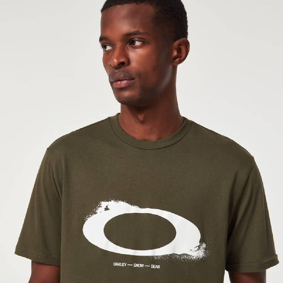 Polera Oakley Elipse Nebulos Hombre Verde-2