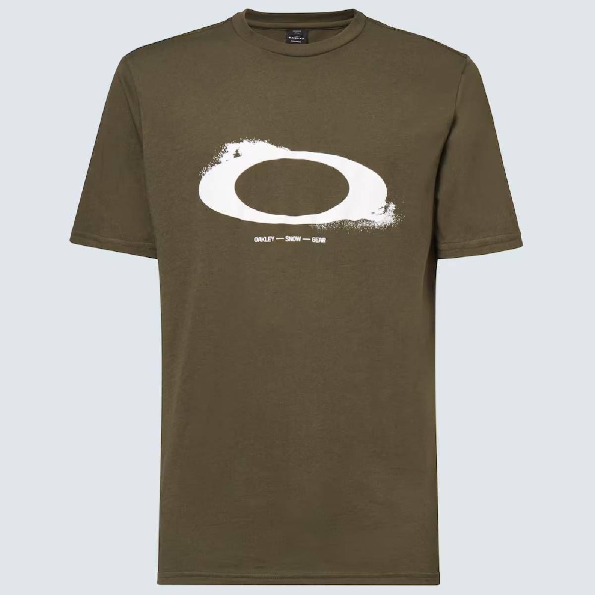 Polera Oakley Elipse Nebulos Hombre Verde-4
