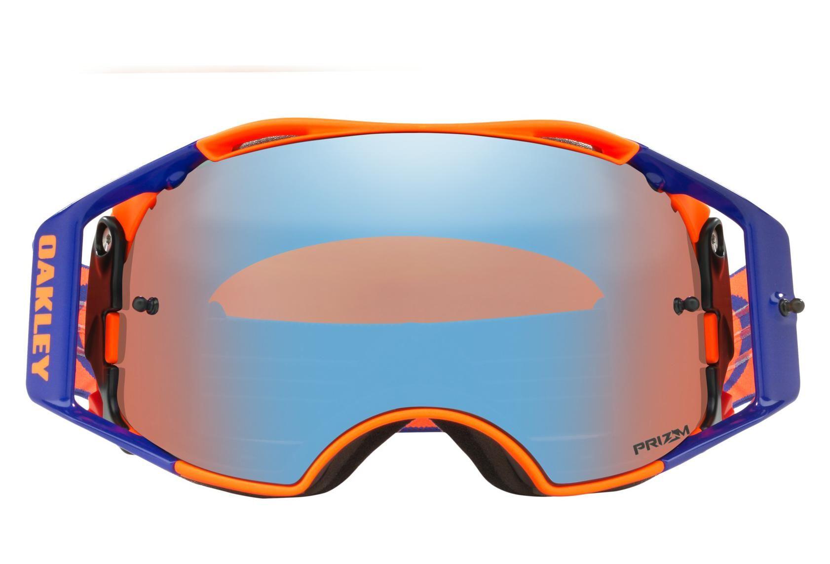 Antiparra Moto Oakley Hombre Airbrake Mx Blue W/Prizm Mx-1