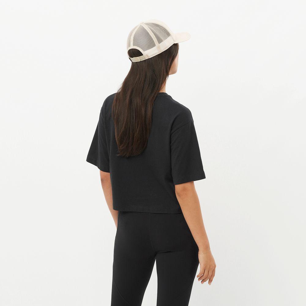 Polera Mujer Salomon Logo Short Tee W Ne Salomon-1