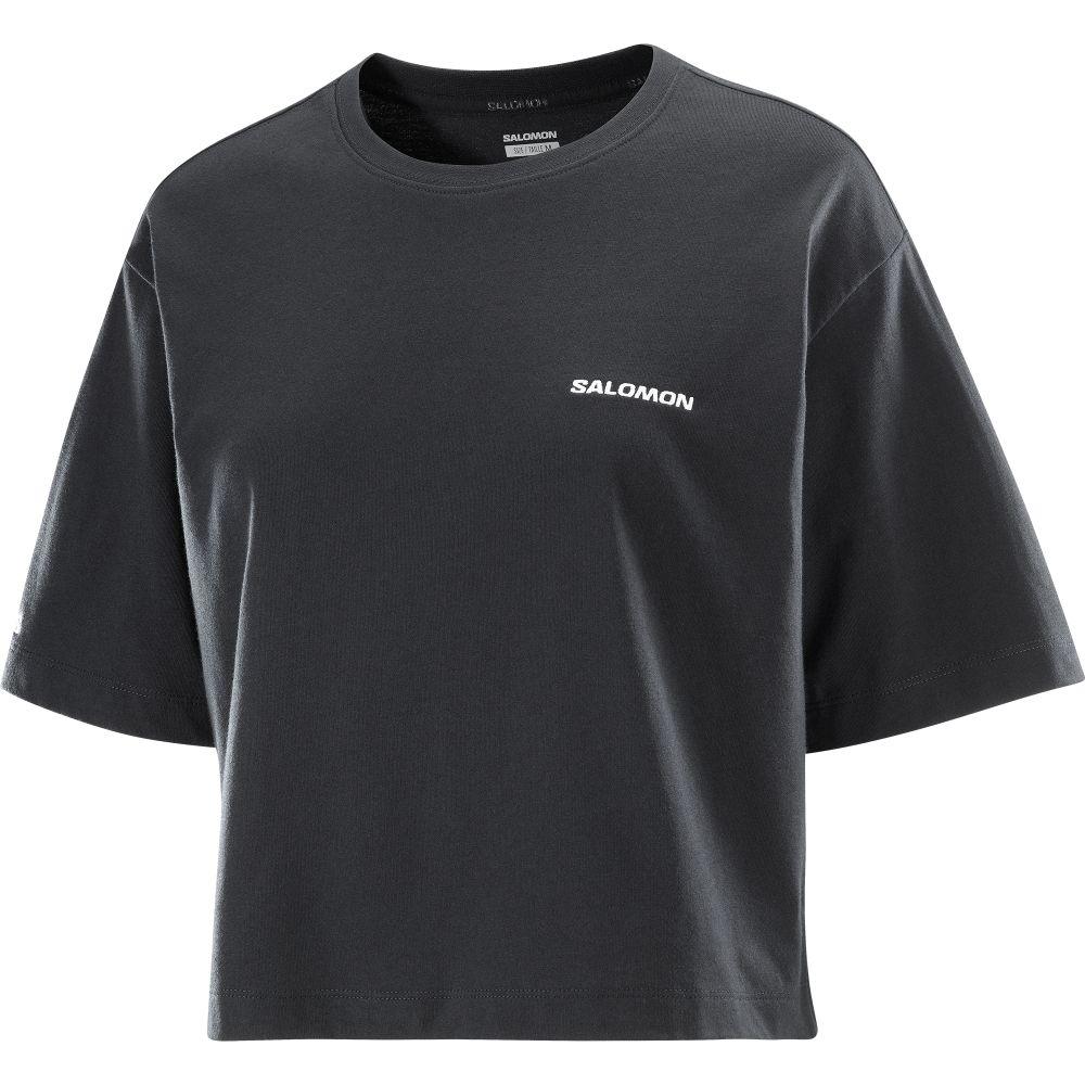 Polera Mujer Salomon Logo Short Tee W Ne Salomon-2