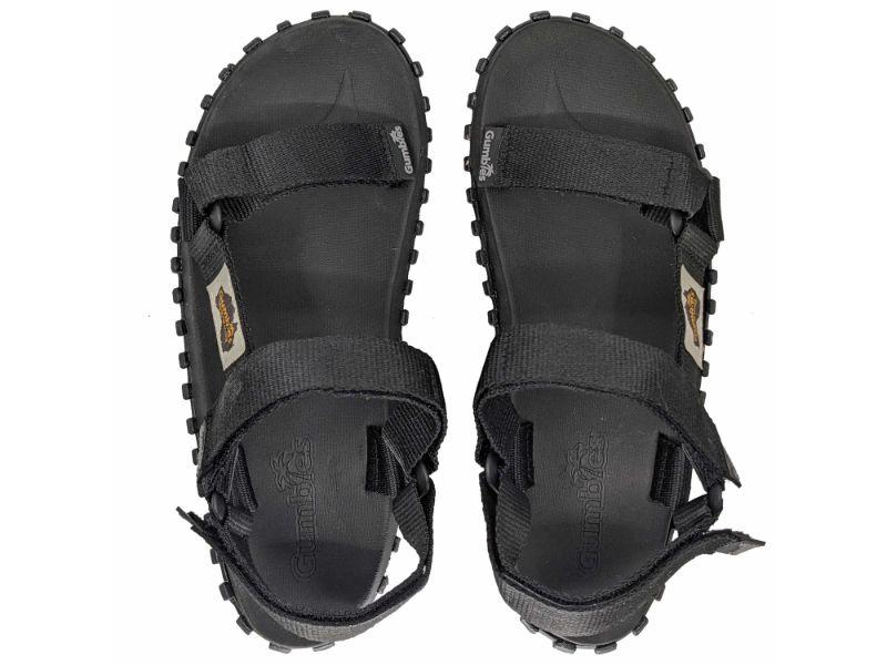 Sandalia Hombre Scrambler Sandal Negro Gumbies-0