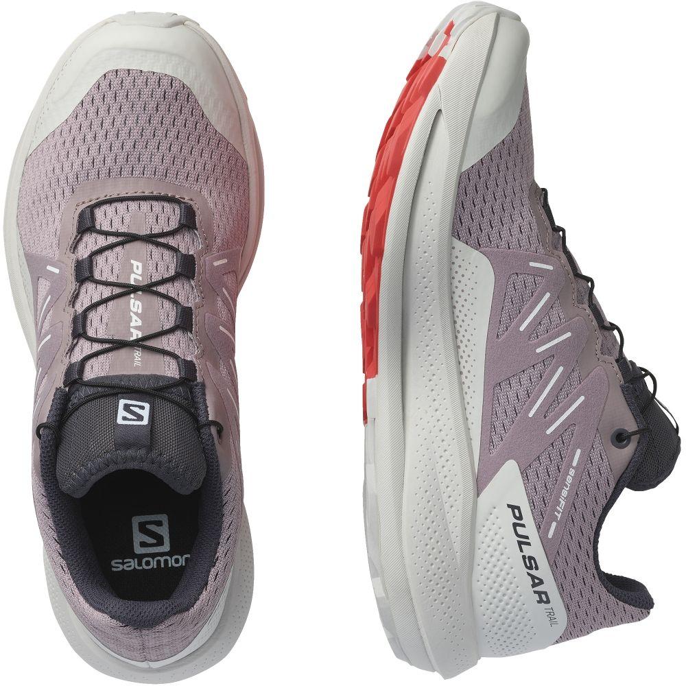 Zapatilla Mujer Pulsar Trail Lila Salomon-4