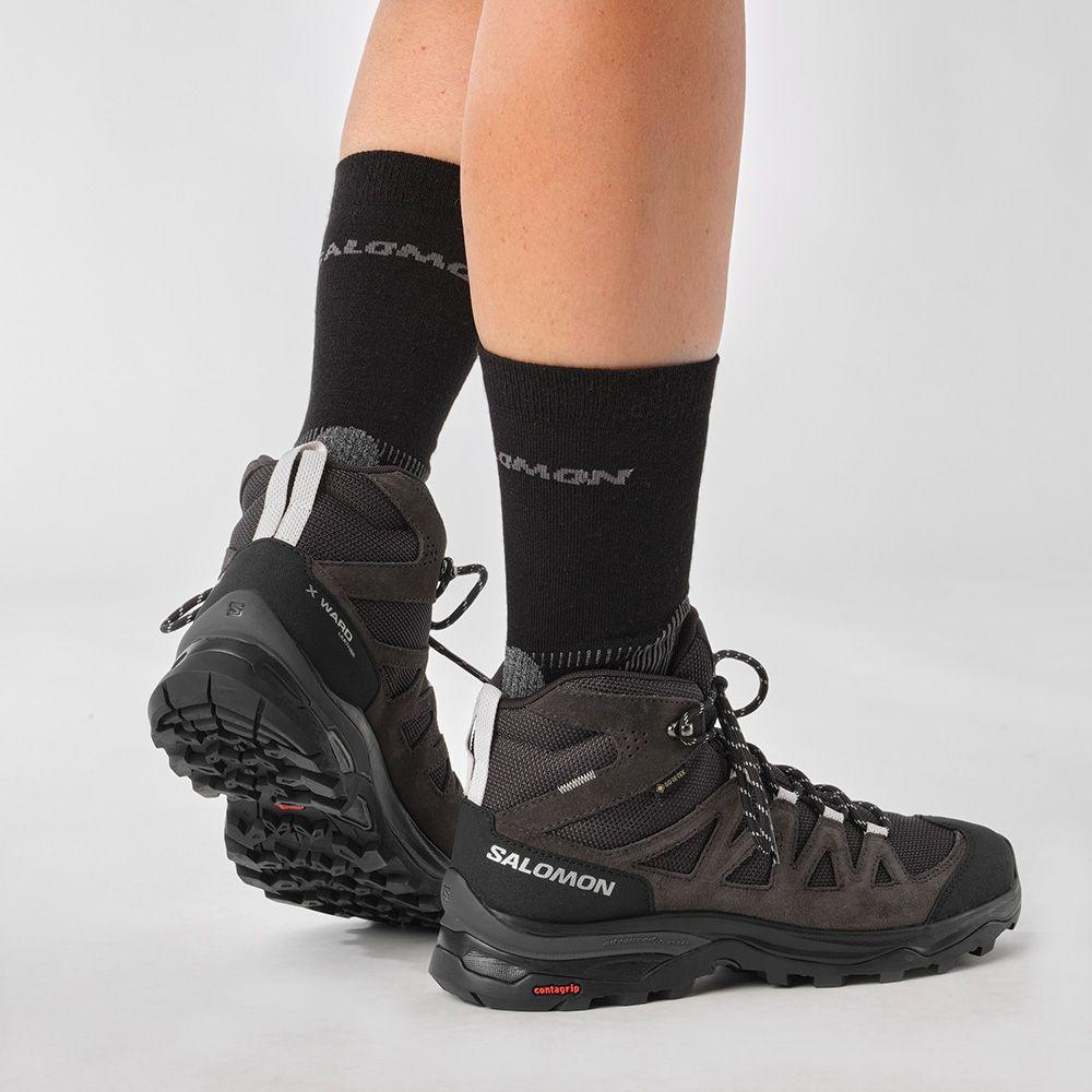 Zapatilla Mujer X Ward Ltr Mid Gore-Tex W Negro Salomon-8