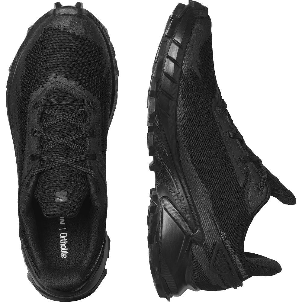 Zapatilla Mujer Alphacross 4 Gtx Negro Salomon-3
