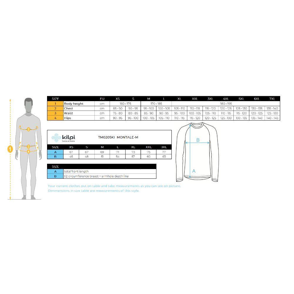 Polerón Kilpi MONTALE-M Hombre DBL-3