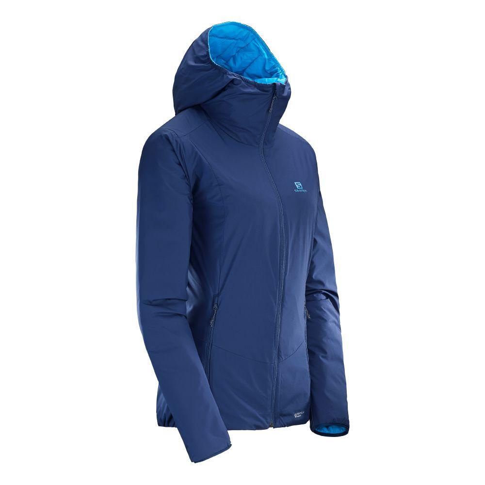 Chaqueta Mujer Drifter Loft HD Azul Salomon-2