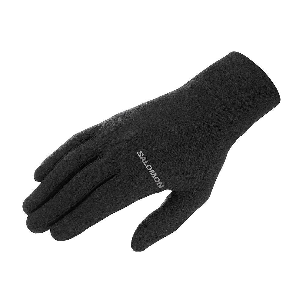 Guantes Unisex Mtn Wool Base Negro Salomon-0