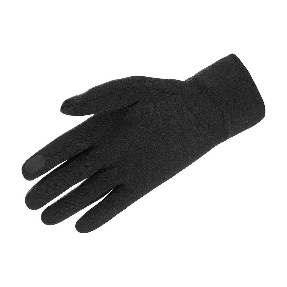 Guantes Unisex Mtn Wool Base Negro Salomon-1
