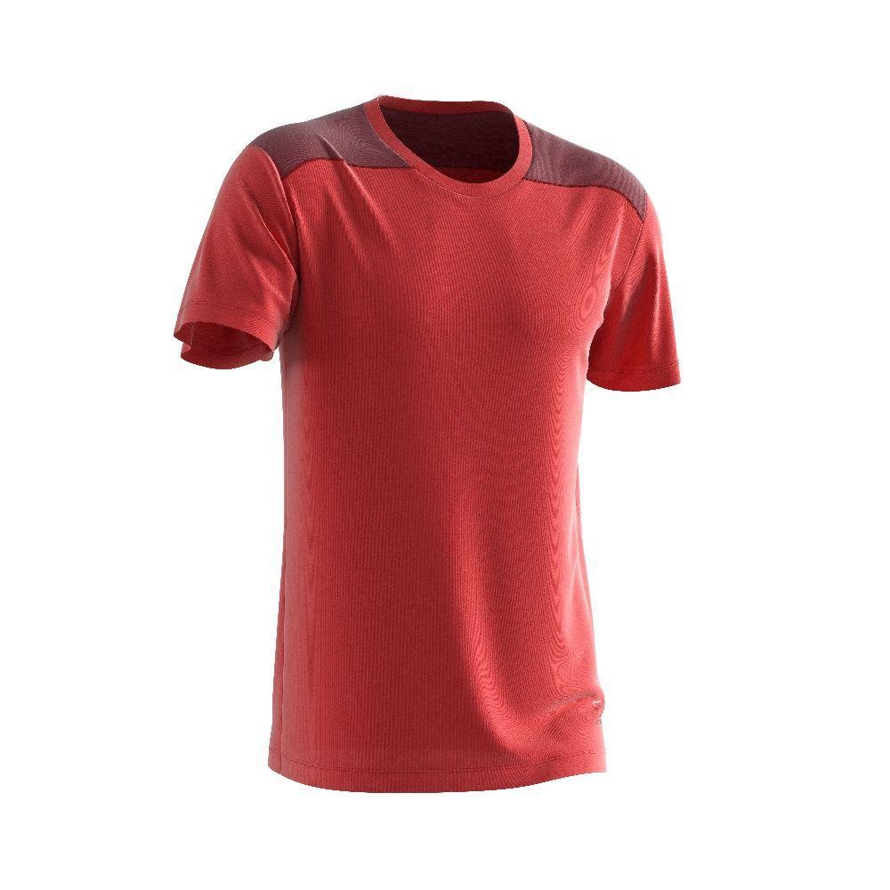Polera Hombre Essential Colorbloc Rojo Salomon-0