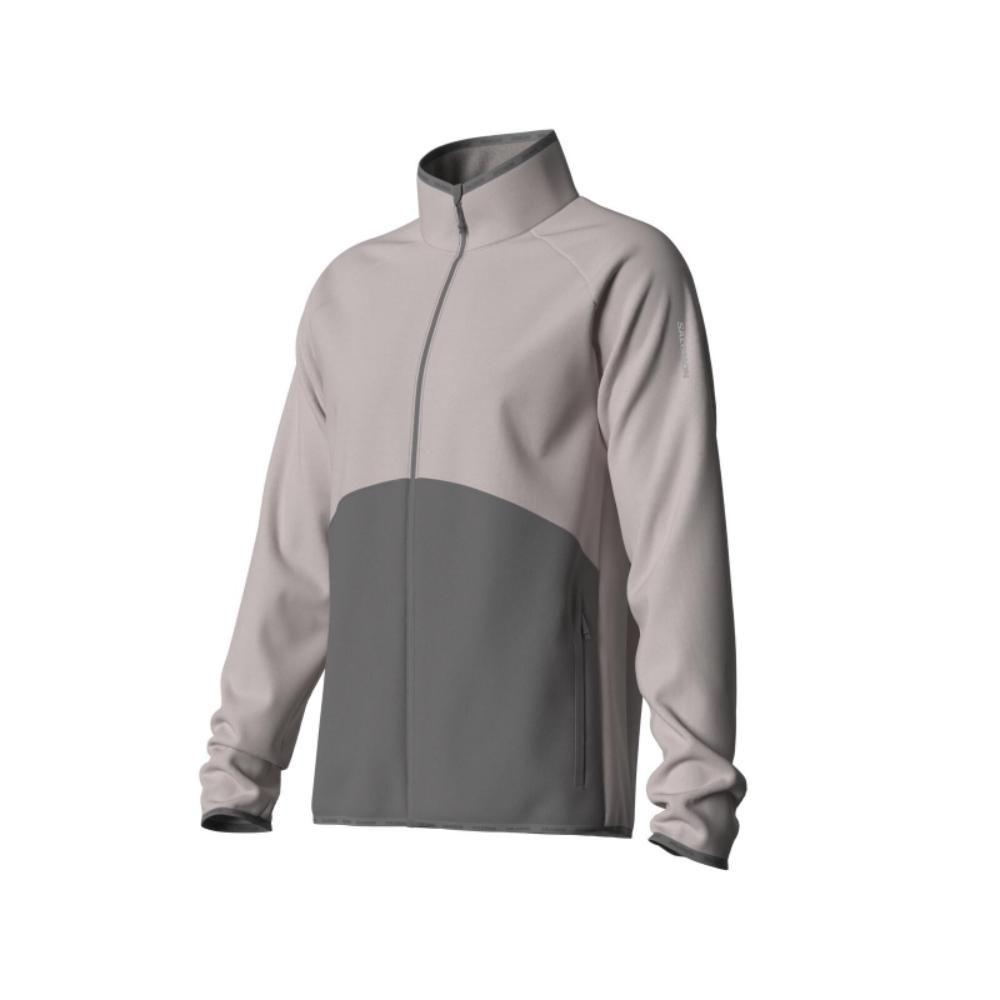 Polerón Hombre Essential Warm Fz Mid M Gris Salomon-4