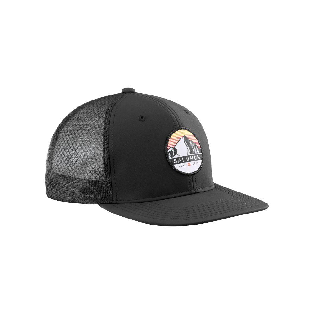 Jockey Trucker Flat Negro Salomon-0