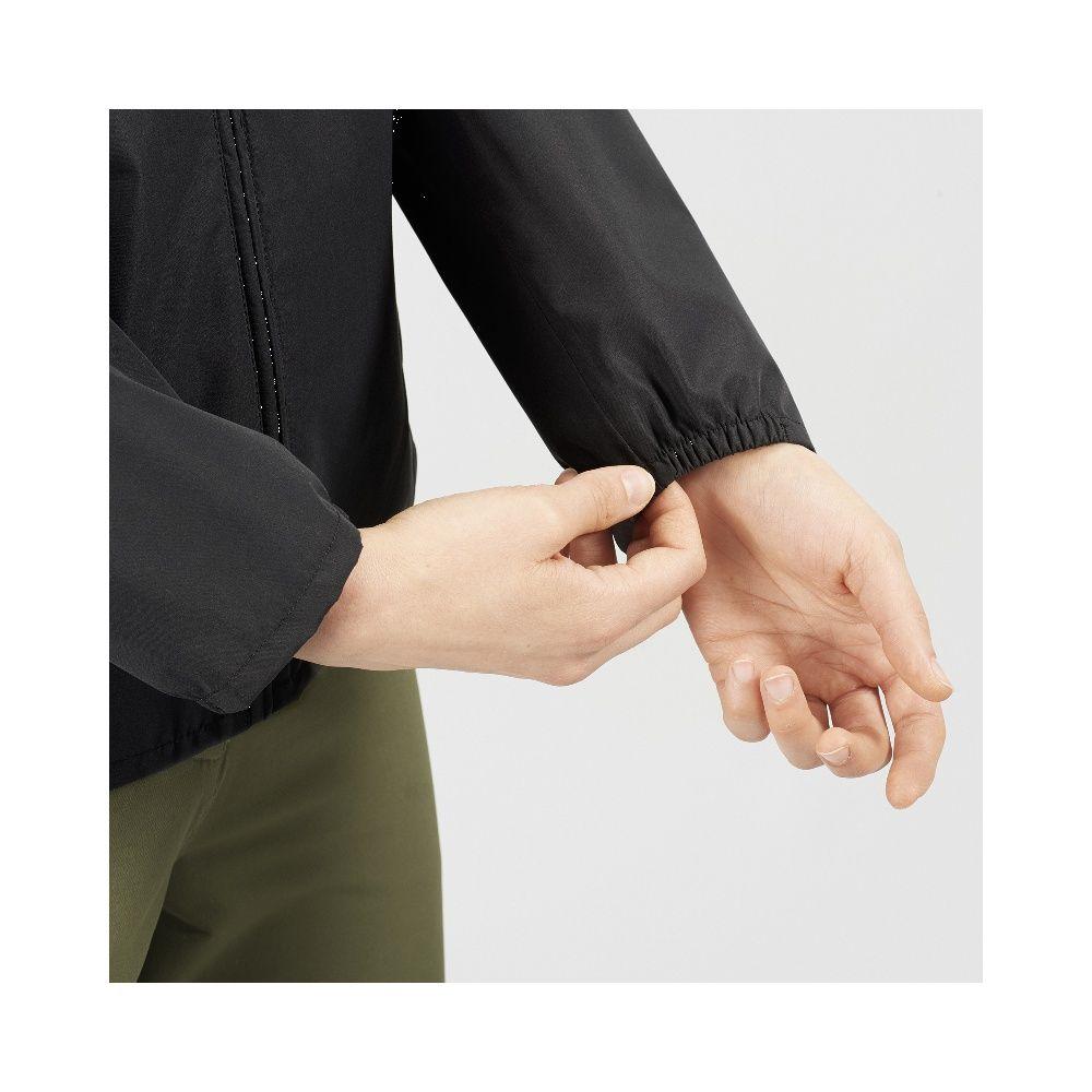 Chaqueta Mujer Essential Waterproof 2.5L Negro Salomon-4