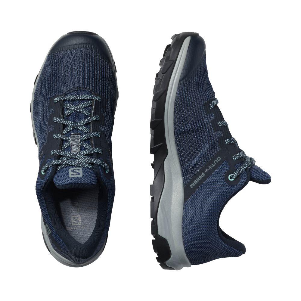 Zapatilla Mujer Outline Prism Gtx Azul Salomon-5