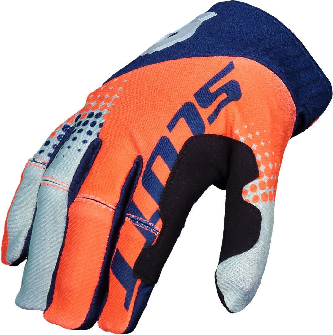 Guantes Moto 450 Angled orange/blue Scott-0