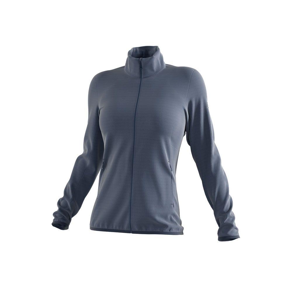 Poleron Mujer Outrack Full Negro Salomon-0