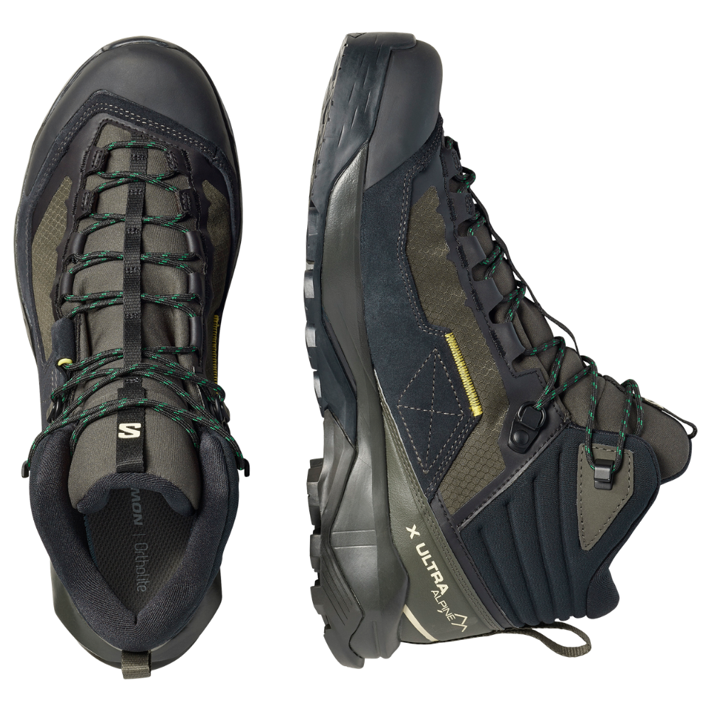 Zapato Hombre X Ultra Alpine Mid Gore-Tex Verde Salomon-3