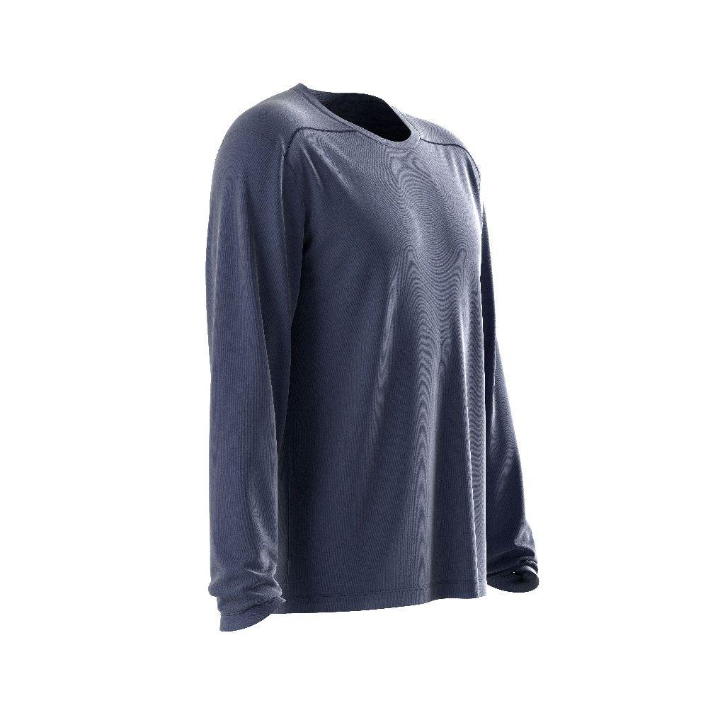 Polera Hombre Essential Azul Salomon-4