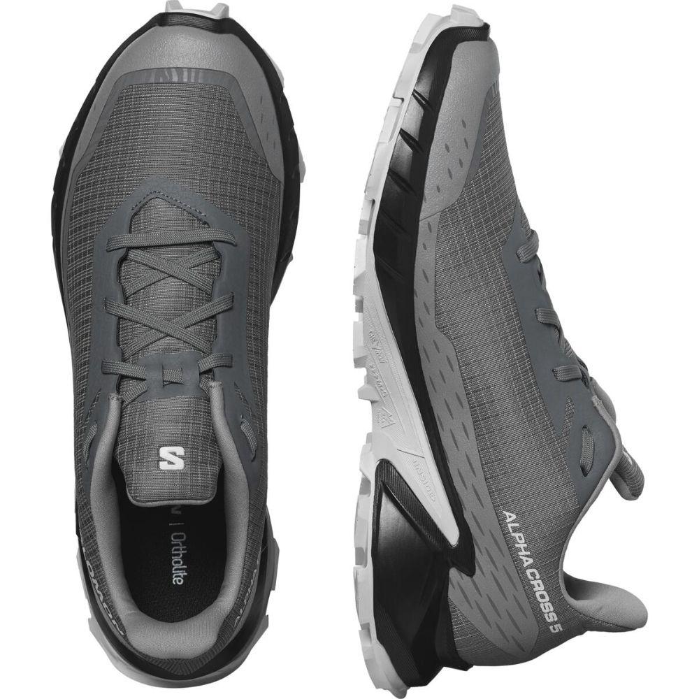 Zapatilla Hombre Alphacross 5 Gris Salomon-5