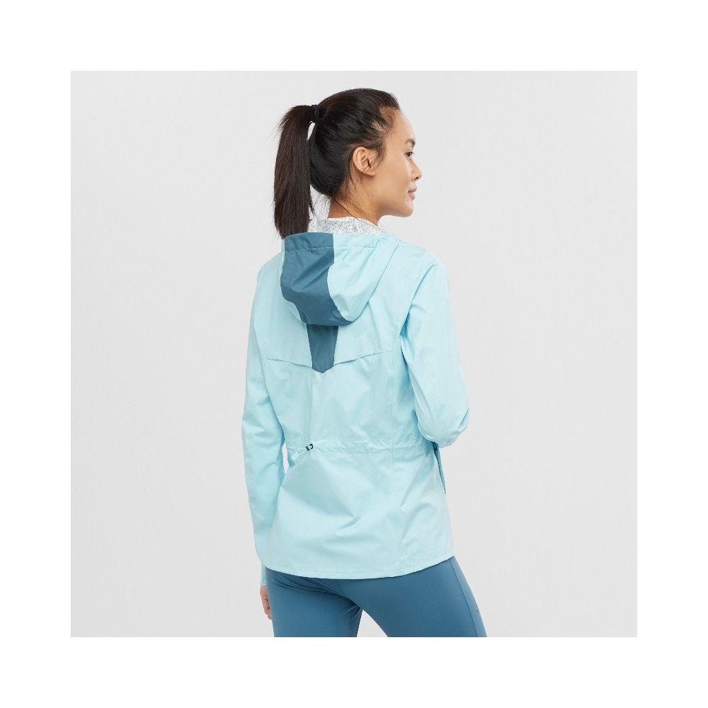 Chaqueta Mujer Bonatti Waterproof Azul Salomon-6