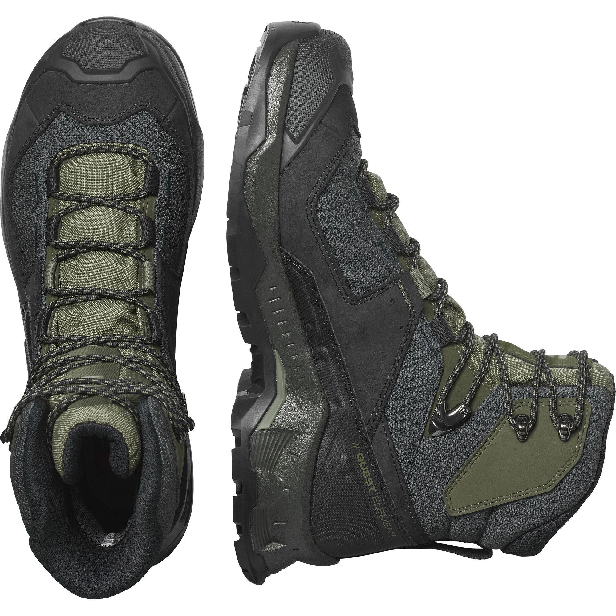 Zapatilla Hombre Quest Element Gtx Negro Salomon-3