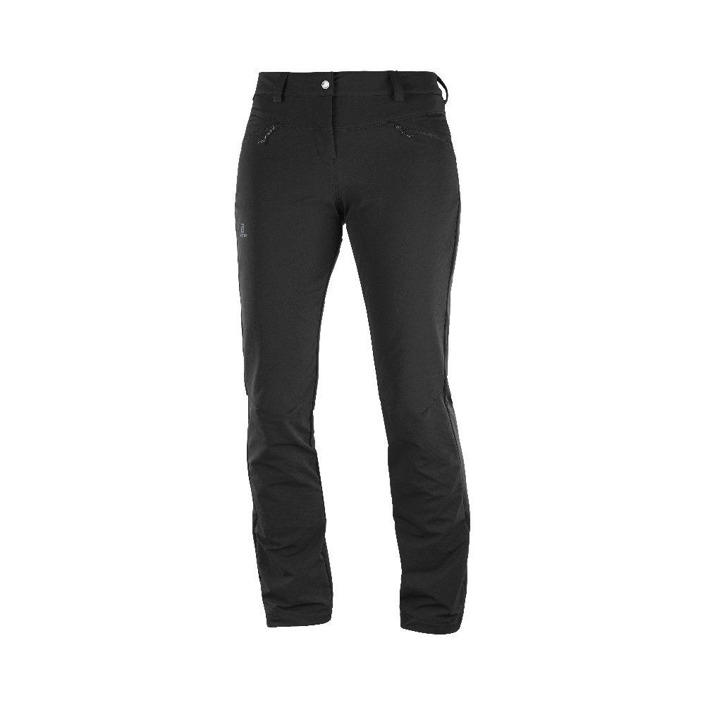Pantalon Mujer Wayfarer Straight Warm Negro Salomon-0