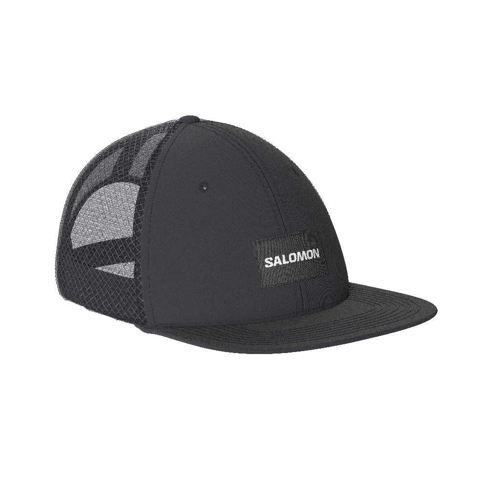 Jockey Trucker Flat Negro Salomon-0