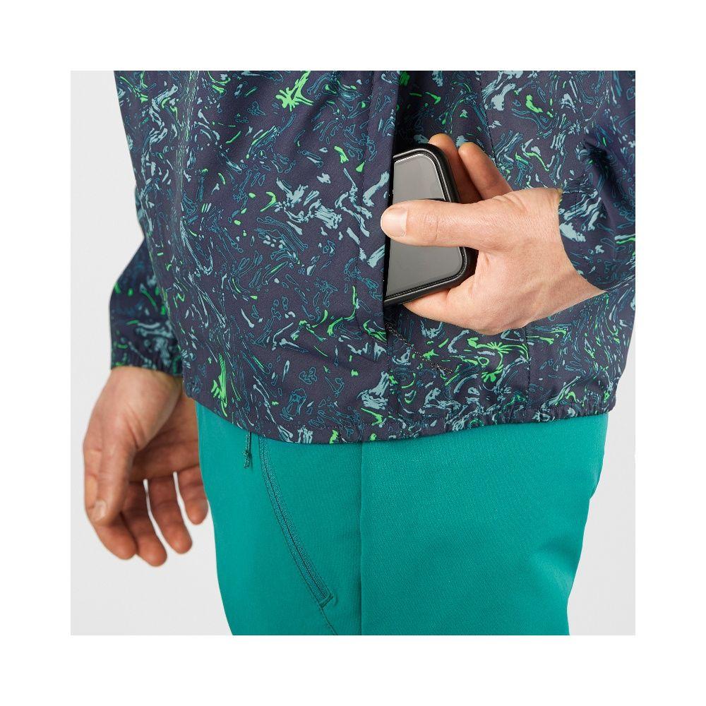 Chaqueta Hombre Essential 2.5L Waterproof Azul Salomon-6