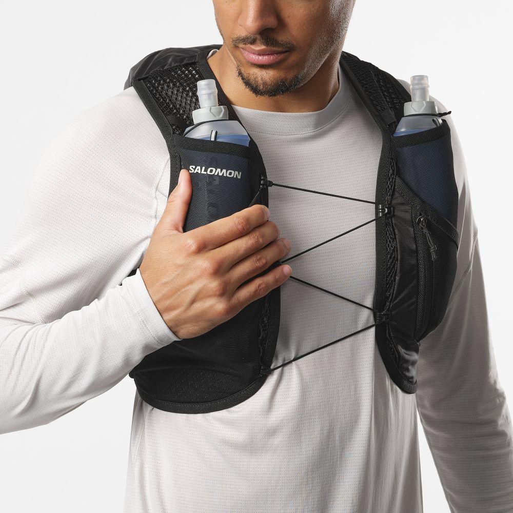 Mochilas Trail Running Active Skin 8 Negro Salomon-9