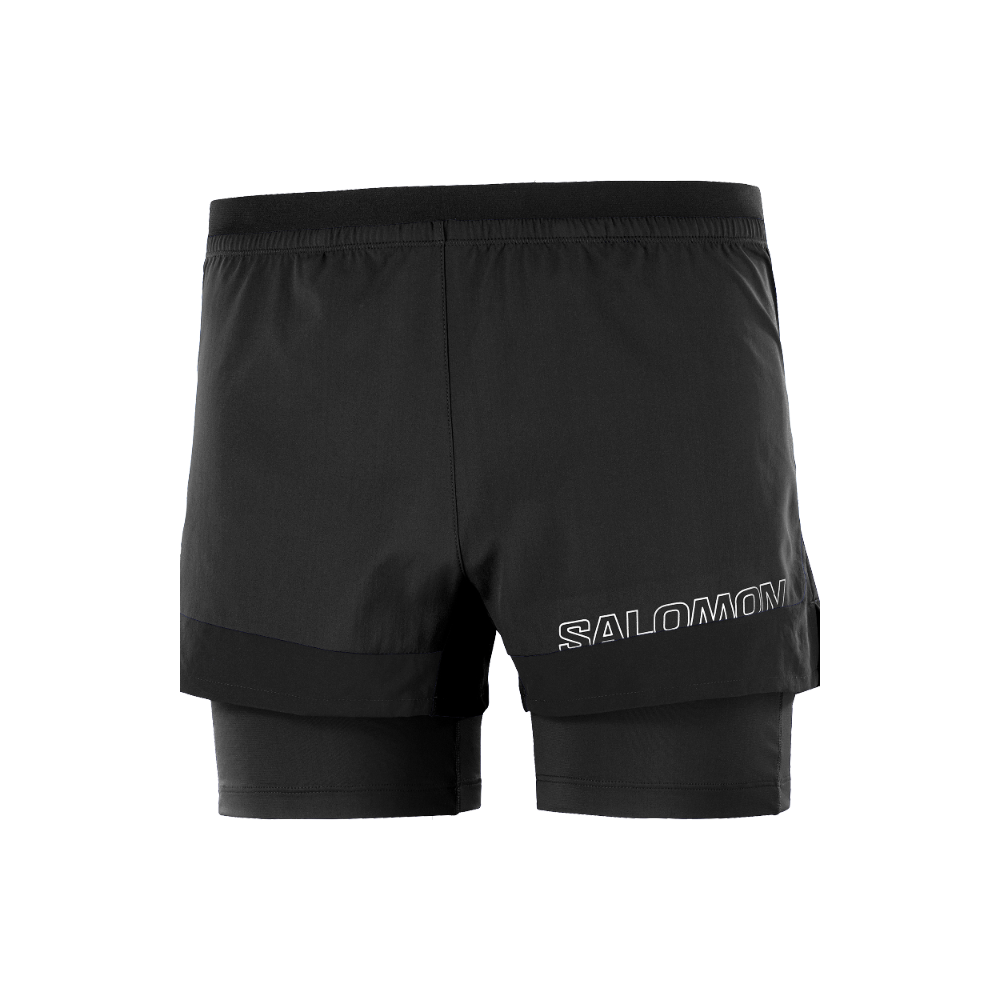 Short Hombre Cross 2in1 Negro Salomon-5