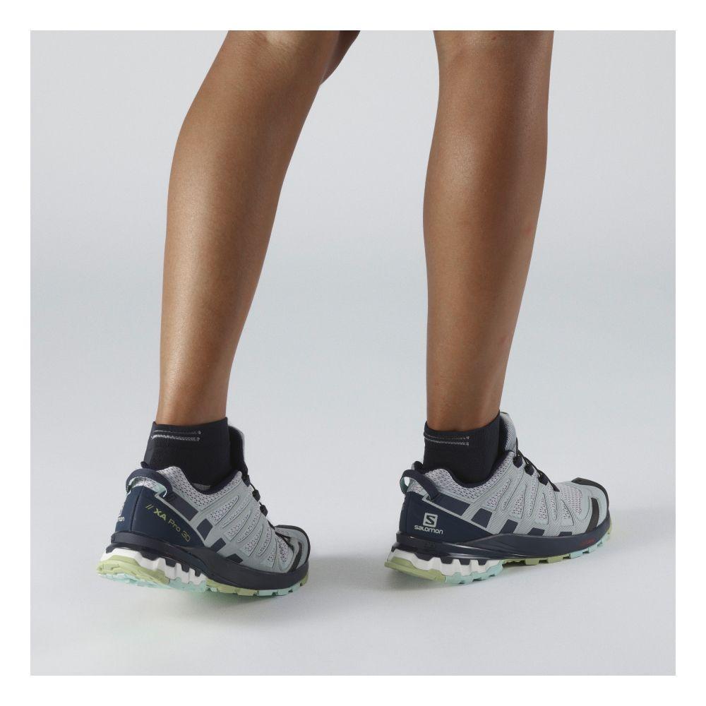 Zapatilla Mujer Xa Pro 3D V8 Gris Salomon-6