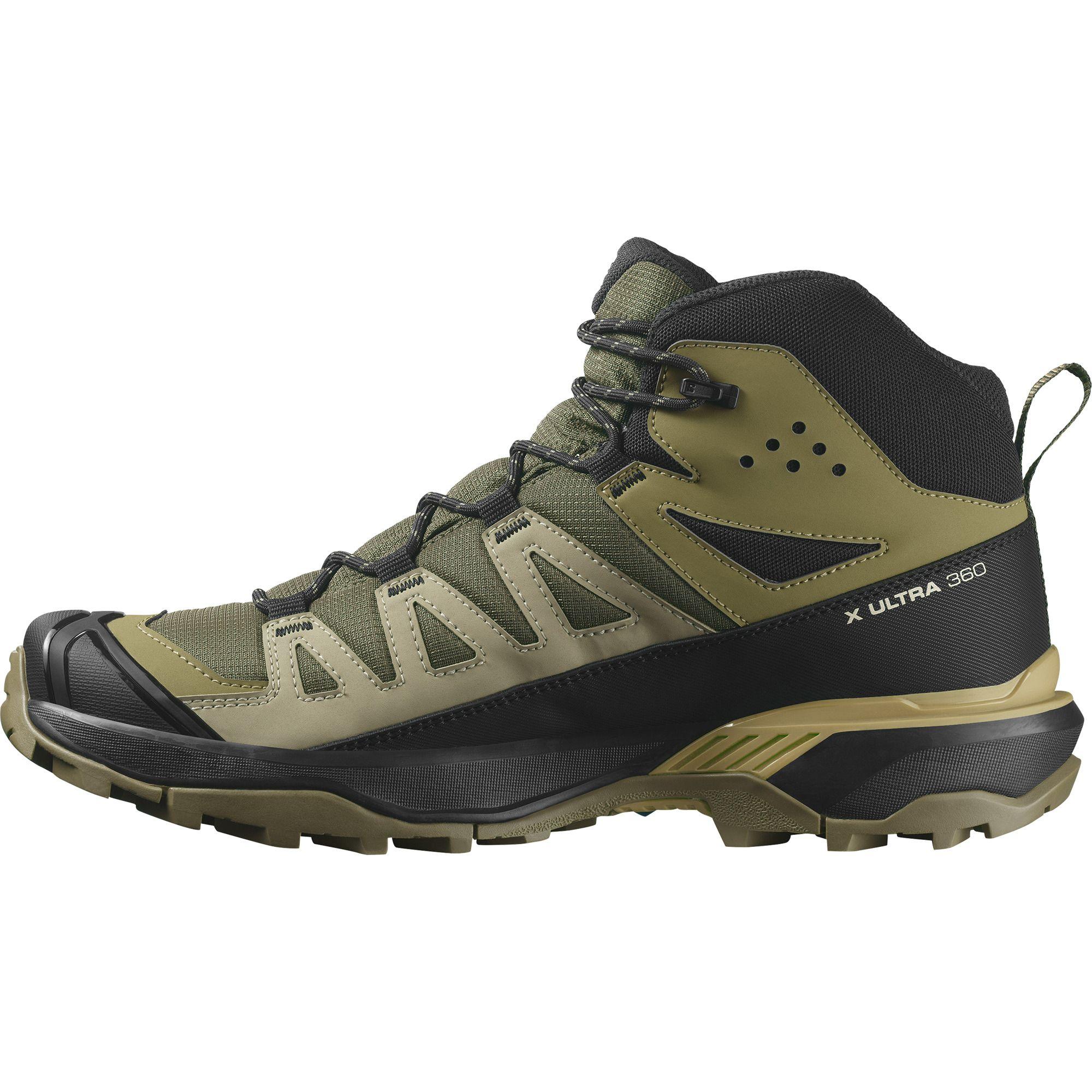 Zapatilla Hombre X Ultra 360 Mid Gtx Verde Salomon-1