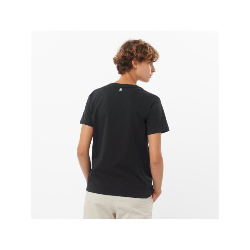 Polera Mujer Logo Ss Negro Salomon-2
