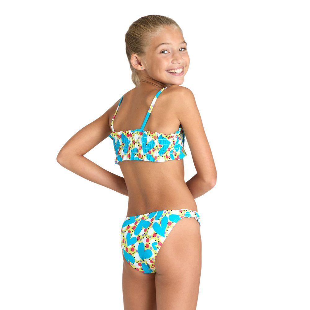 Traje De Baño Niña Vintage Bikini Bandeau Arena-1