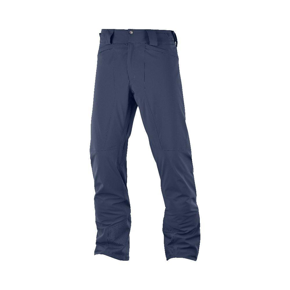 Pantalon Hombre Icemania Azul Salomon-0