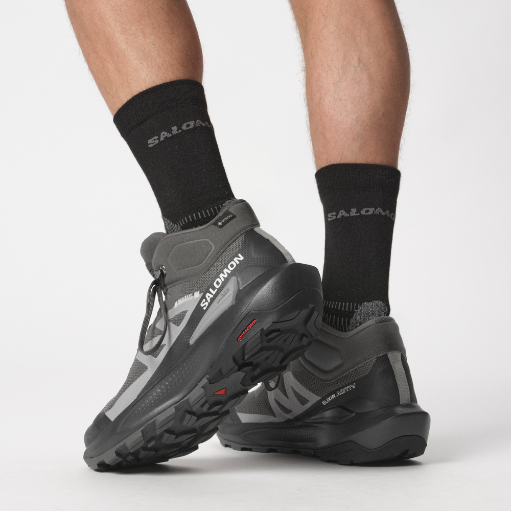 Zapato Hombre Elixir Activ Mid Gore-Tex Gr Salomon-2