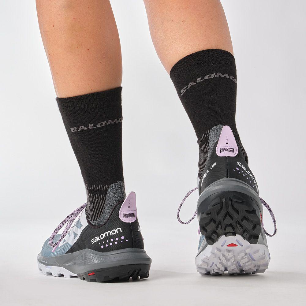 Zapatilla Mujer Outpulse Gore-Tex W Azul Salomon-3