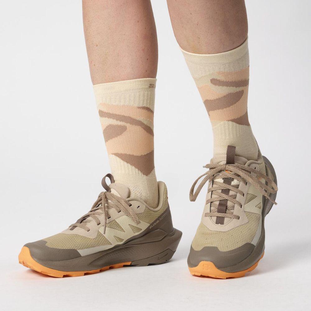 Zapatilla Mujer Elixir Activ W Beige Salomon-7