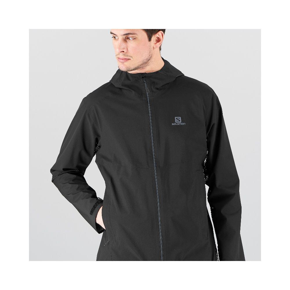 Chaqueta Hombre La Cote Flex 2.5L Negra Salomon-1