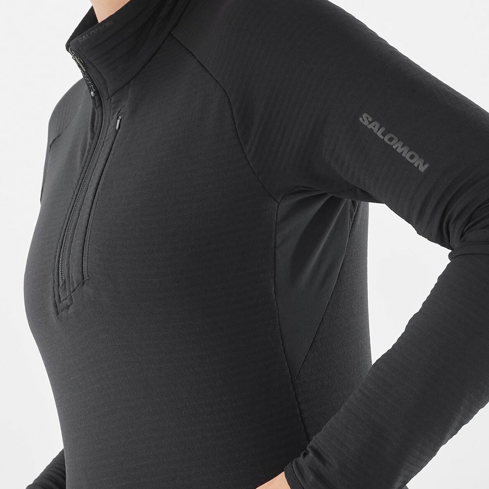 Polerón Mujer Essential Ltwarm Hz W Ne Salomon-7