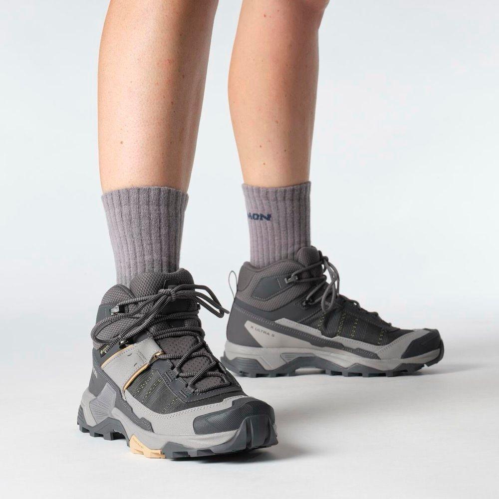 Zapatos Mujer X Ultra 5 Mid Gore-Tex Ni Salomon-7
