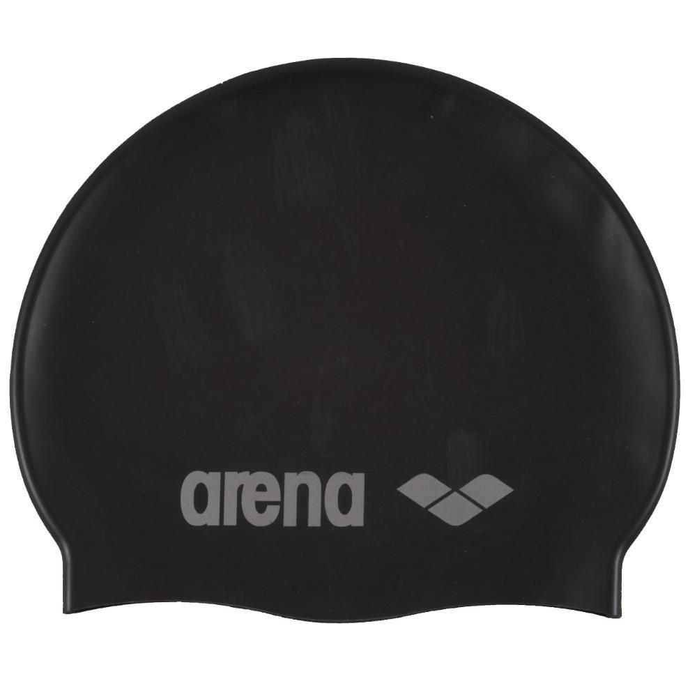 Gorro De Natación Silicone Jr Negro-0