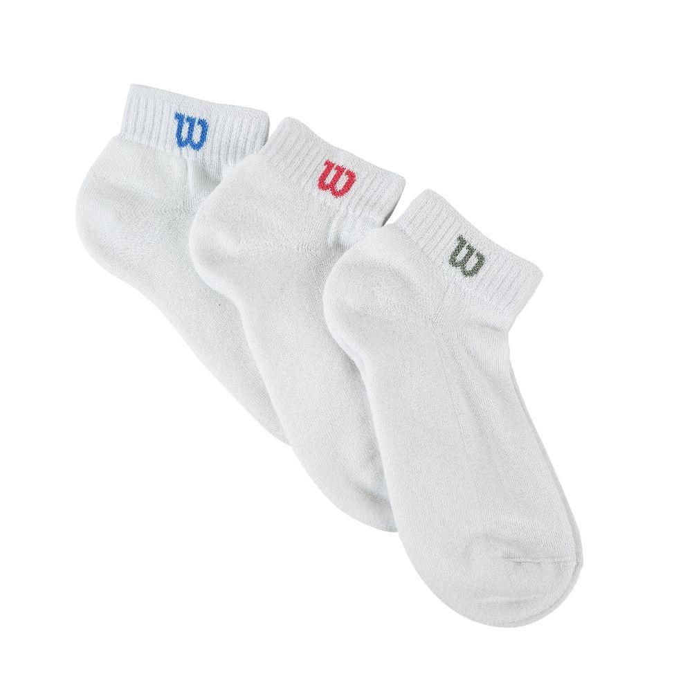 Calceta Mujer 1/2 Toalla Blanco Pack X3 Wilson-1